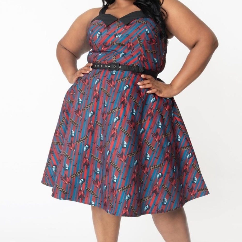 Unique vintage Dracula dress